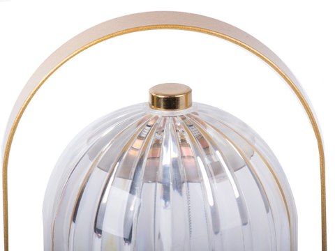 Lampka nocna stołowa kryształ led lampion dotykowa