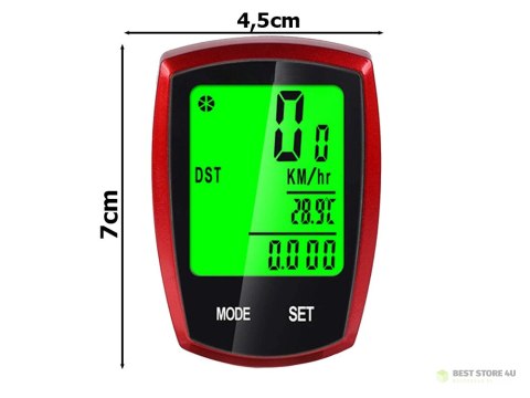 Licznik rowerowy bezprzewodowy prędkościomierz lcd Licznik rowerowy bezprzewodowy prędkościomierz lcd