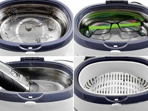 Myjka ultradźwiękowa 600ml sterylizator kosmetyczny