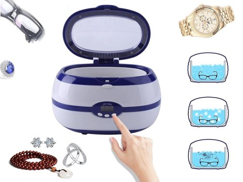 Myjka ultradźwiękowa 600ml sterylizator kosmetyczny