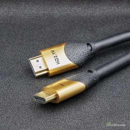 QOLTEC KABEL HDMI V2.1 ULTRA HIGH SPEED 8K | 60HZ | 26AWG | GOLD | 5M