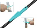 Ściągaczka myjka do okien szyb mikrofibra regulacja długa 160cm 2w1 zestaw
