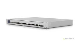 Ubiquiti UniFi USW-ENTERPRISE-24-POE-EU łącza sieciowe Zarządzany 2.5G Ethernet (100/1000/2500) Obsługa PoE Biały