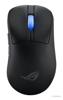 ASUS ROG Keris II Ace Wireless AimPoint Black myszka Gaming Po prawej stronie RF Wireless + Bluetooth + USB Type-A Optyczny 4200