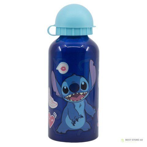Disney Stitch - Butelka aluminiowa z kolekcji Palms 400 ml Disney Stitch - Butelka aluminiowa z kolekcji Palms 400 ml