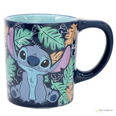 Disney Stitch - Nieprzewracalny kubek ceramiczny Dropsafe z kolekcji Ohana 300 ml Disney Stitch - Nieprzewracalny kubek ceramiczny Dropsafe z kolekcji Ohana 300 ml