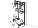 Półka kuchenna organizer kuchenny stojący loft