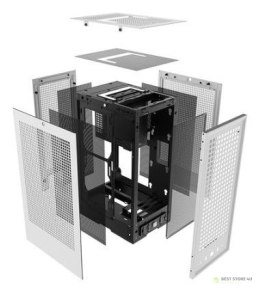 Hyte Revolt 3 Mini ITX - biały