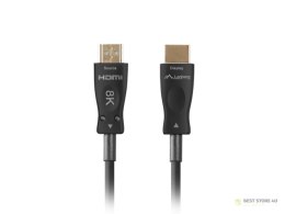 LANBERG KABEL HDMI LANBERG KABEL HDMI M/M V2.1 10M OPTYCZNY AOC CZARNY CA-HDMI-30FB-0100-BK