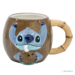 Disney Stitch - Kubek ceramiczny 3D w pudełku prezentowym z kolekcji Coconut 325 ml