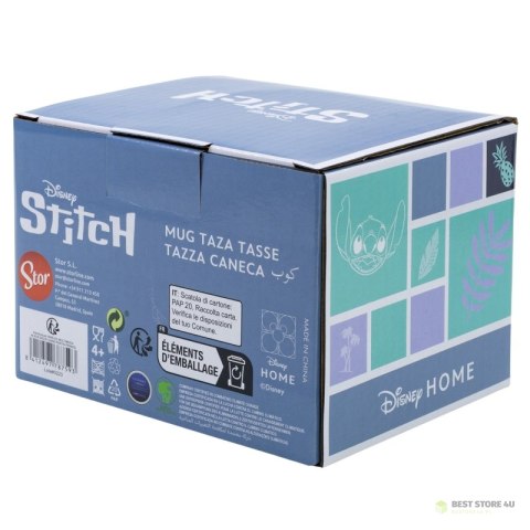 Disney Stitch - Kubek ceramiczny 3D w pudełku prezentowym z kolekcji Coconut 325 ml Disney Stitch - Kubek ceramiczny 3D w pudełku prezentowym z kolekcji Coconut 325 ml