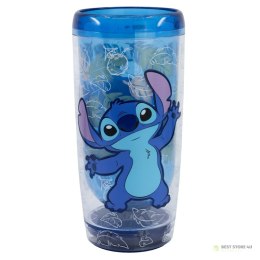 Disney Stitch - Nieprzewracalny kubek Dropsafe z podwójnymi ściankami z kolekcji Ohana 625 ml