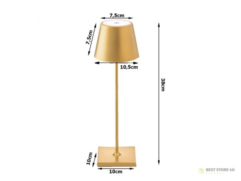 Lampka nocna stołowa dotykowa lampa 3 stopniowa wysoka bezprzewodowa usb Lampka nocna stołowa dotykowa lampa 3 stopniowa wysoka bezprzewodowa usb