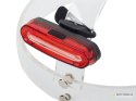 Lampka rowerowa tylna tył ładowana usb led cob