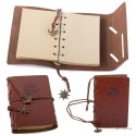 Notes podróżnika pamiętnik dziennik retro vintage