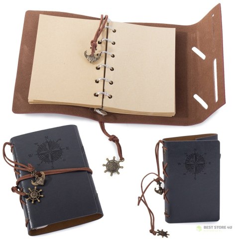 Notes podróżnika pamiętnik dziennik retro vintage Notes podróżnika pamiętnik dziennik retro vintage