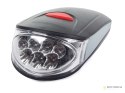 Oświetlenie rowerowe lampka rowerowa rower 7+5 led