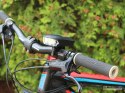 Oświetlenie rowerowe led cob 5w przód tył lampki
