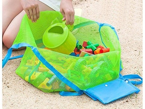 Torba na plażę torebka siatka duża xxl plażowa