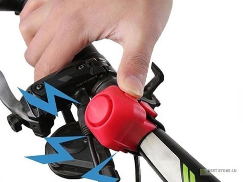 Dzwonek rowerowy klakson elektroniczny głośny 130 db syrena na rower alarm Dzwonek rowerowy klakson elektroniczny głośny 130 db syrena na rower alarm