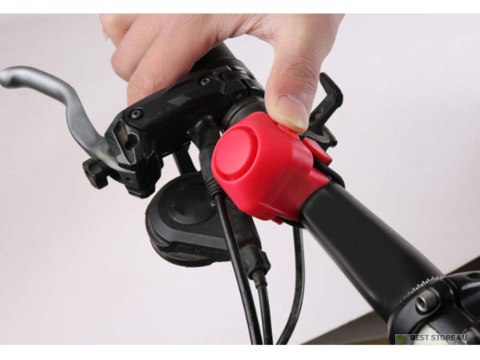 Dzwonek rowerowy klakson elektroniczny głośny 130 db syrena na rower alarm Dzwonek rowerowy klakson elektroniczny głośny 130 db syrena na rower alarm