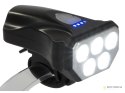 Lampka rowerowa przednia dioda 5 led usb na rower