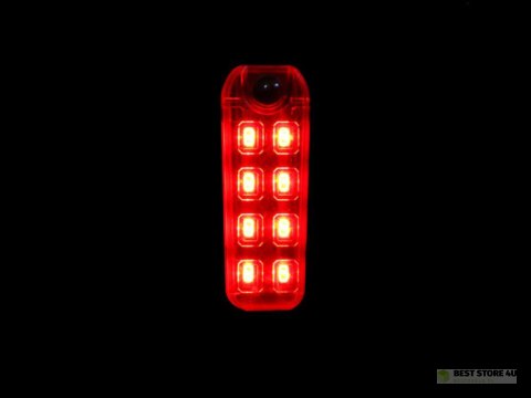 Lampka rowerowa tylna oświetlenie led usb roweru Lampka rowerowa tylna oświetlenie led usb roweru