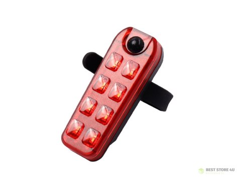 Lampka rowerowa tylna oświetlenie led usb roweru Lampka rowerowa tylna oświetlenie led usb roweru
