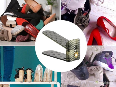 Organizer uchwyt na buty regulowany obuwie półka do szafy garderoby szafki Organizer uchwyt na buty regulowany obuwie półka do szafy garderoby szafki