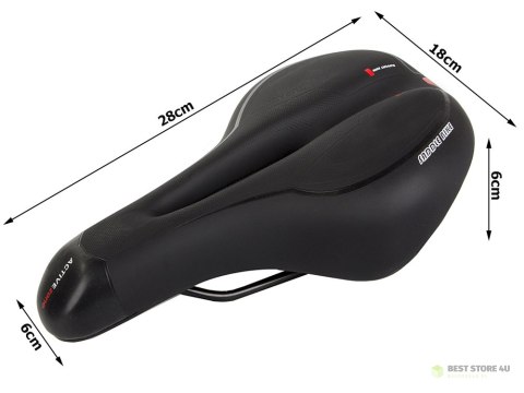Siodełko na rower rowerowe sportowe siodło miękkie wygodne piankowe żelowe Siodełko na rower rowerowe sportowe siodło miękkie wygodne piankowe żelowe