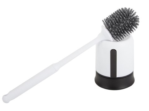 Szczotka do wc silikonowa toaletowa do łazienki nieprzeciekające pełne dno