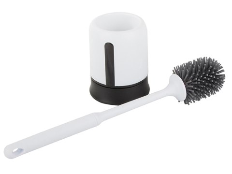 Szczotka do wc silikonowa toaletowa do łazienki nieprzeciekające pełne dno