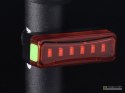 Tylna lampka rowerowa oświetlenie led usb roweru