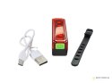 Tylna lampka rowerowa oświetlenie led usb roweru