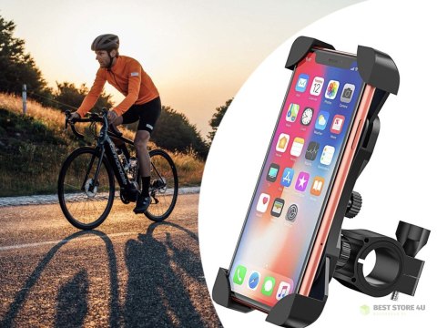 Uchwyt rowerowy stabilny mocny na telefon do telefonu motor kierownicę 360 Uchwyt rowerowy stabilny mocny na telefon do telefonu motor kierownicę 360