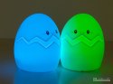Lampka nocna dla dzieci led jajko rgb pilot usb