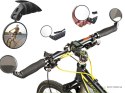 Lusterko rowerowe na kierownicę do roweru na manetkę wypukłe wsteczne 360