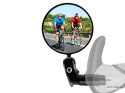 Lusterko rowerowe na kierownicę do roweru na manetkę wypukłe wsteczne 360