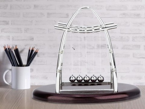 Wahadło duże kulki kule newtona prezent biurko xxl