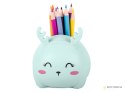 Lampka nocna dla dzieci led usb organizer stojak telefon do czytania nauki