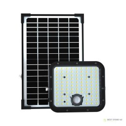 Projektor LED Solarny V-TAC 30W IP65, Pilot Timer, LiFePo 6.4V 6000mA Czarny VT-432 4000K 4800lm