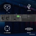 QOLTEC ZASILACZ AWARYJNY UPS DO RACK 1KVA | 1000W | POWER FACTOR 1.0 | LCD | EPO | USB | ON-LINE