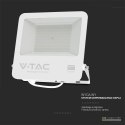 Projektor LED V-TAC 100W 100Lm/W Przewód 1mb SAMSUNG CHIP Biały VT-44104 6500K 8700lm 5 Lat Gwarancji