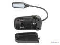 44-162# Lampka biurkowa led lb-18 z klipsem czarna