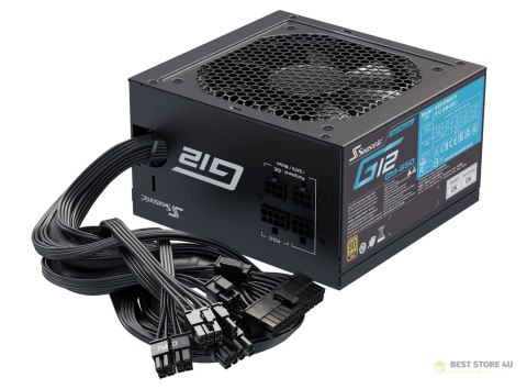 Zasilacz Seasonic G12 GM 80 PLUS Gold, półmodułowy - 850 Watt, Zasilacz Seasonic G12 GM 80 PLUS Gold, półmodułowy - 850 Watt,