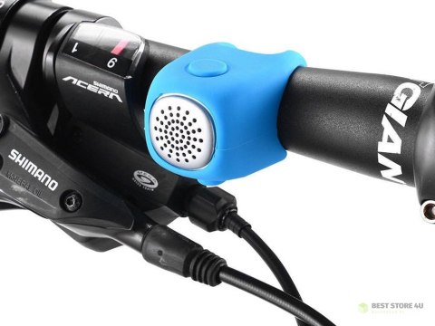 Dzwonek rowerowy na rower klakson elektroniczny głośny 120db wodoodporny Dzwonek rowerowy na rower klakson elektroniczny głośny 120db wodoodporny