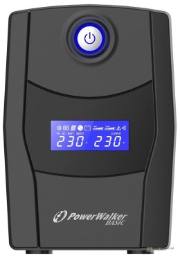 PowerWalker VI 1000 STL Technologia line-interactive 1 kVA 600 W 2 x gniazdo sieciowe