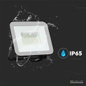 Projektor LED V-TAC 50W SAMSUNG CHIP PRO-S Czarny VT-44055 4000K 4270lm 5 Lat Gwarancji