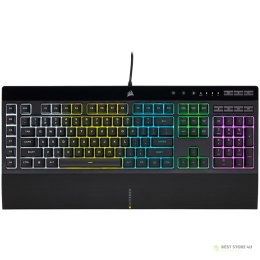 Corsair K55 RGB PRO klawiatura Gaming USB QWERTZ Niemiecki Czarny