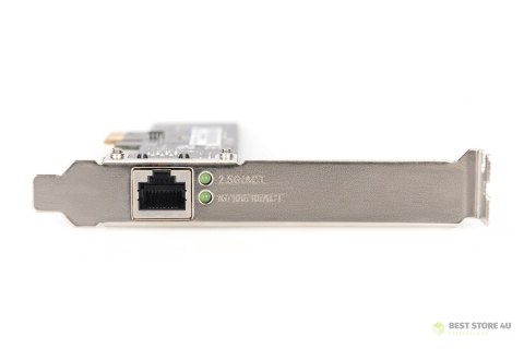 DIGITUS KARTA SIECIOWA PRZEWODOWA PCI EXPRESS 1X RJ45 2.5 GIGABIT ETHERNET 2500MBPS DN-10135 DIGITUS KARTA SIECIOWA PRZEWODOWA PCI EXPRESS 1X RJ45 2.5 GIGABIT ETHERNET 2500MBPS DN-10135